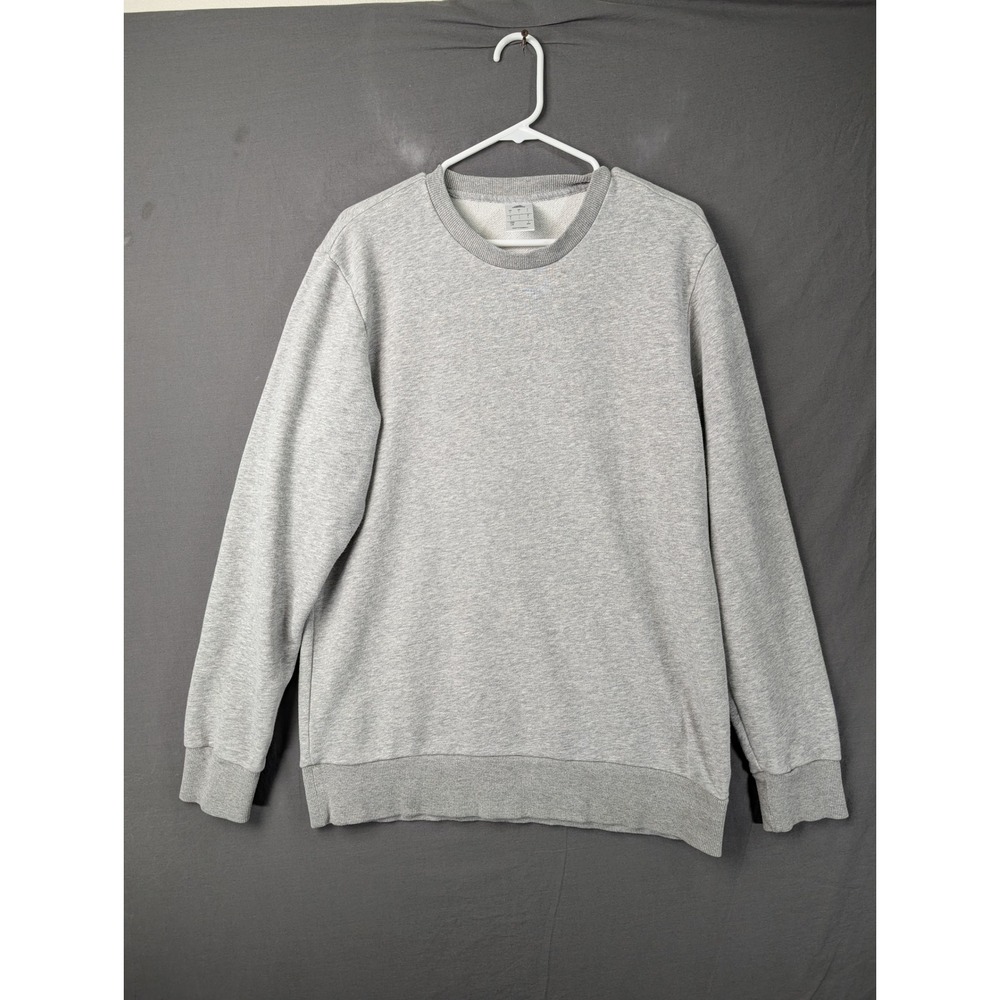 Adidas Mens Tango Graphic Crewneck Sweatshirt Gray Large